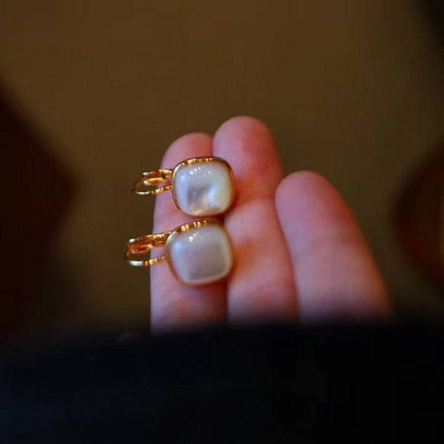 Handmade Earrings Mother of Pearls - House Of Pearls
